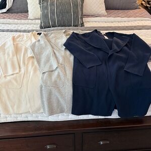 J. Crew Juliette Sweater Blazer Lot Of 3
